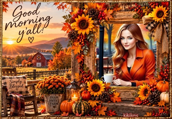 ❤️Bonjour belle automne il est bien là et déjà bien froid❤️